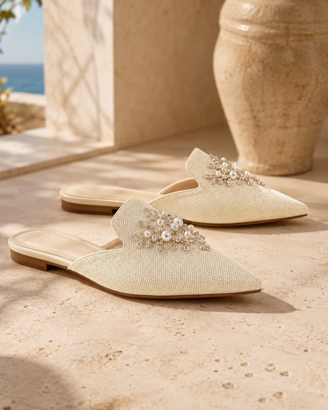 Baskets blanches en cuir
