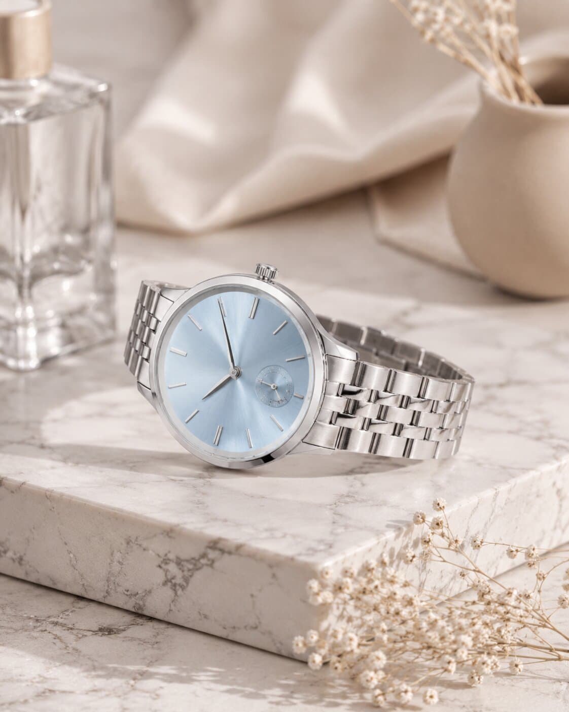 Reloj de cerámica blanca — 3